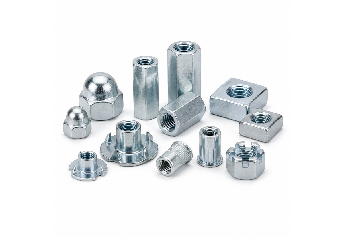 Hex Coupling Nuts / Round Coupling Nuts product photo